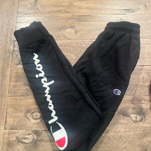 Champion Black Joggers
